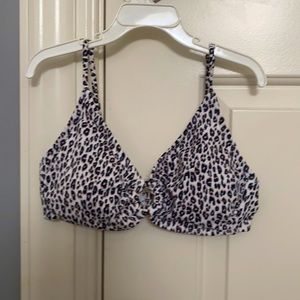 Leopard Print Swimsuit Top!